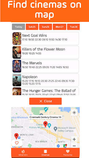 CinemApp - Cinema Showtimes screenshot 3
