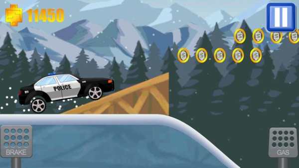 Kids car: Snow racing screenshot 4