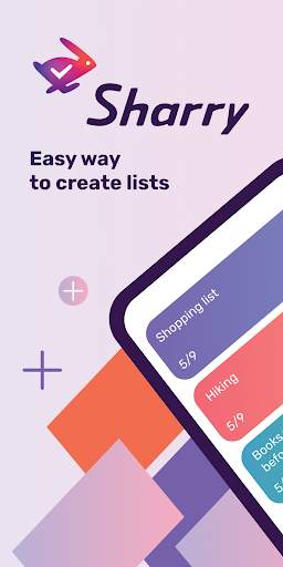 Sharry - quick & easy todo list sharing screenshot 1