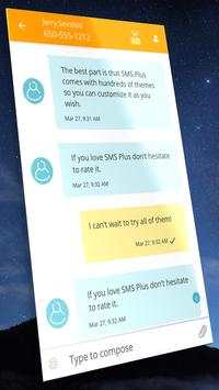 Galaxy Note 8 Messenger 2019 SMS screenshot 4