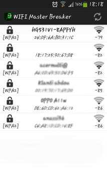 WIFI Master Breaker: Wps-Wpa2 screenshot 1