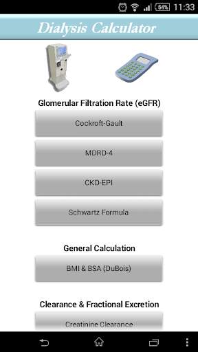 Dialysis Calculator screenshot 1