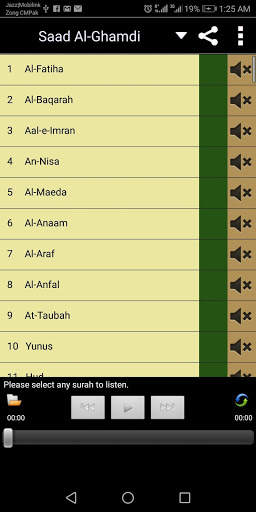 Listen Quran - Mp3 Audio Quran Offline screenshot 2