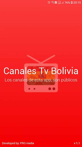 Canales Tv, Bolivia screenshot 1