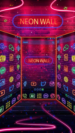Neon Night Bar Themes HD Wallpapers screenshot 3