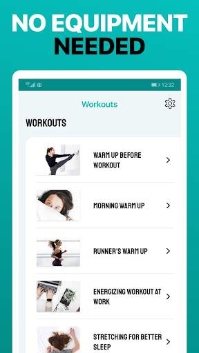 Warm Up & Morning Workout App by Fitness Coach screenshot 3