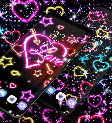 Neon multi color wallpapers screenshot 3