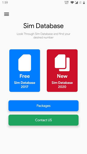 Sim Database Track Caller ID 2020 screenshot 1