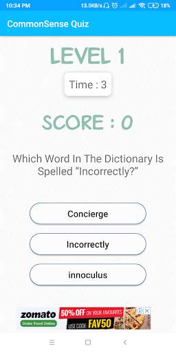 FactoFeast : offline learning app screenshot 6