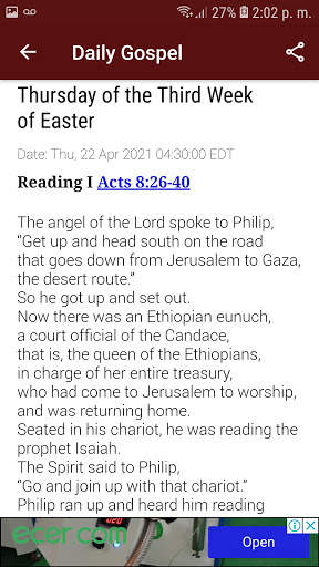 Daily Gospel Reflections screenshot 4