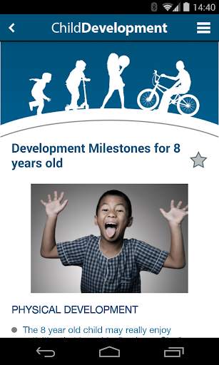 Child Development 7-12 years screenshot 1