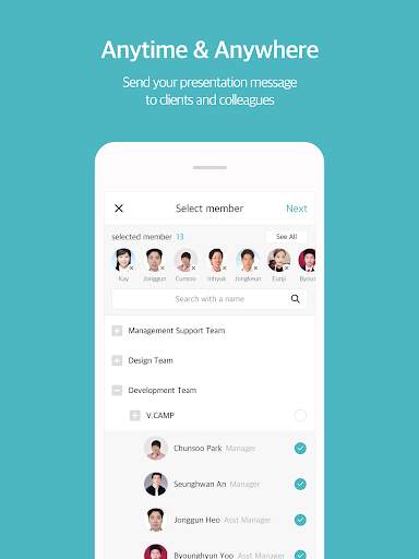VKinny Biz - Videolized Presentation Messenger screenshot 14