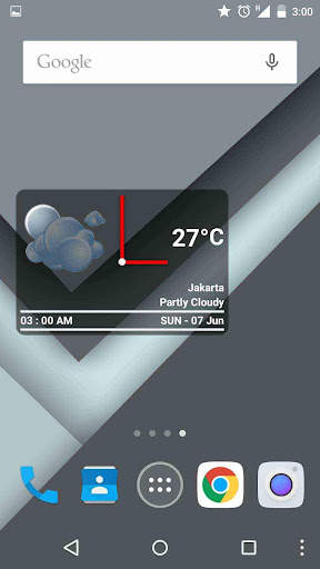 Boxy Clock & Weather screenshot 2