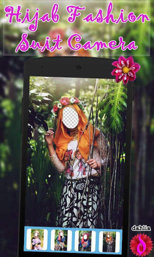 Hijab Fashion Suit Camera screenshot 2