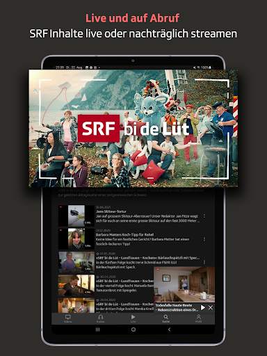 Play SRF: Streaming TV & Radio screenshot 9