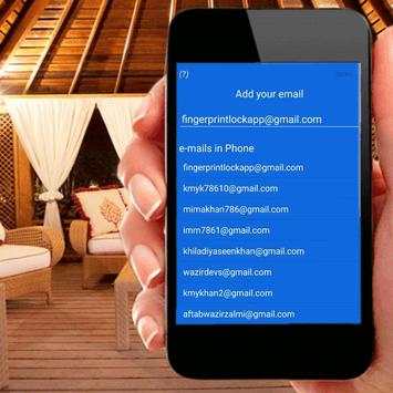 App lock fingerprint 4 تصوير الشاشة