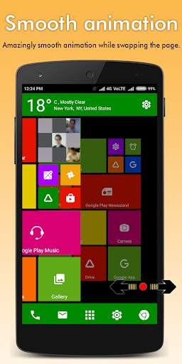 Win 10 metro launcher pro theme screenshot 7