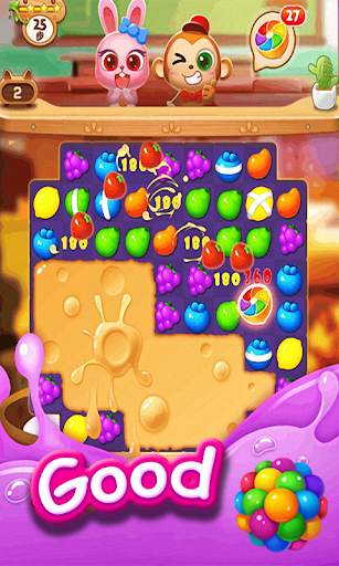 Fruit Bomb Legend- Burst Match screenshot 1