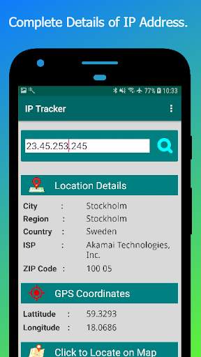 IP Address Tracker screenshot 1