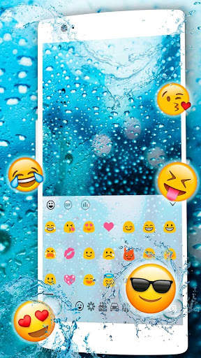 Glass Water Keyboard screenshot 2