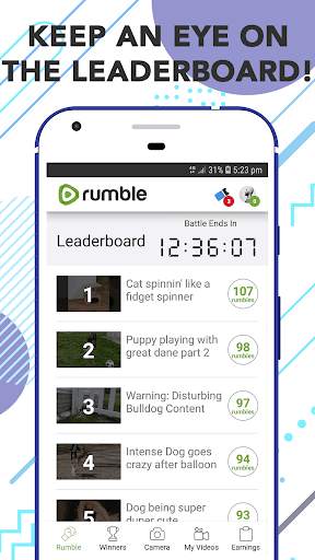 Rumble स्क्रीनशॉट 5