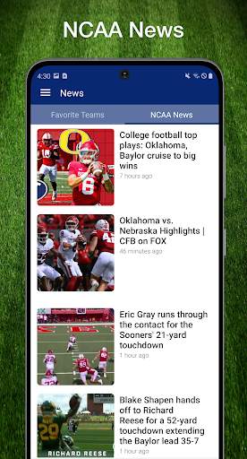 Scores App: College Football 7 تصوير الشاشة