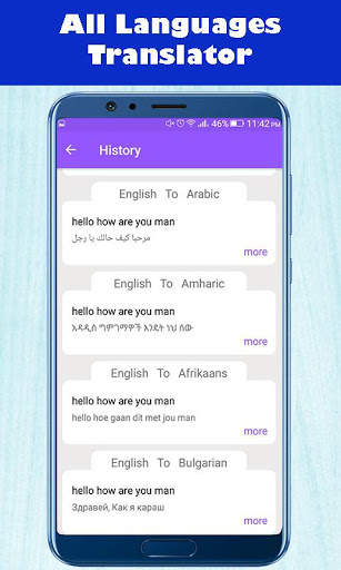 Languages Translator Free Voice Text Translate All screenshot 6