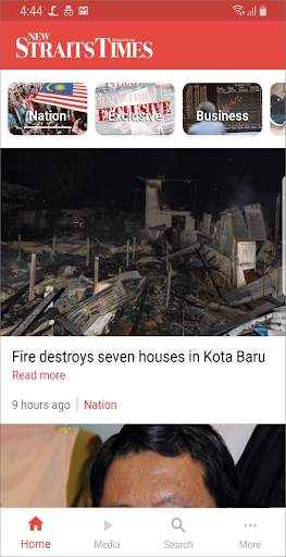 New Straits Times Mobile screenshot 1