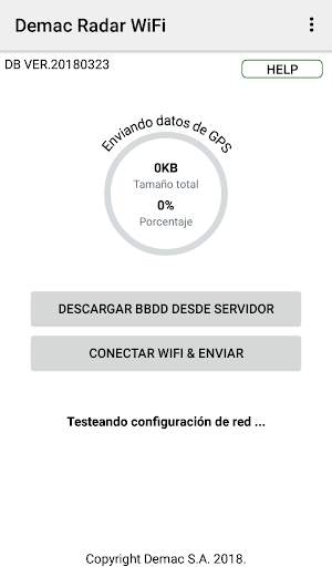Demac Radar WiFi screenshot 1