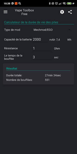 Vape Toolbox screenshot 7