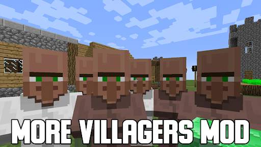 Villagers mod for Minecraft PE screenshot 1