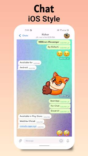 MDGram Messenger screenshot 4