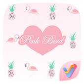 Pink Bird V Launcher Theme v1.0.50