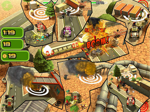 Crush zombies in this Truck driving simulator 2 screenshot 14