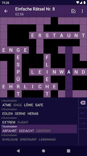 Kreuzgitter Wort Rätsel screenshot 5