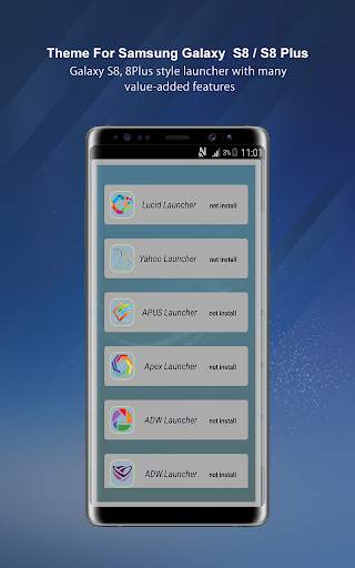 Theme Launcher For Galaxy A8 screenshot 12