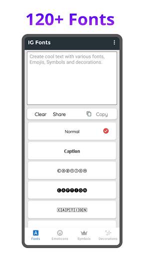 IntsaFonts - Fonts for Instagram screenshot 2
