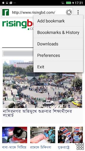 WBrowser screenshot 4