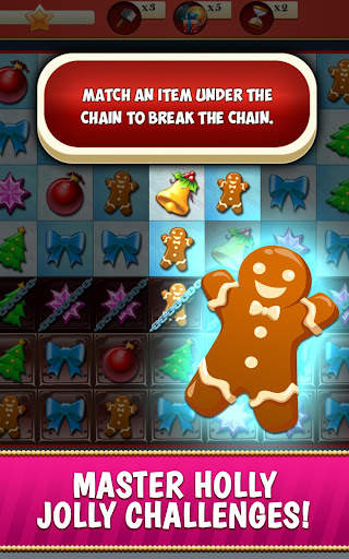 Christmas Crush Holiday Swapper Candy Match 3 Game स्क्रीनशॉट 4