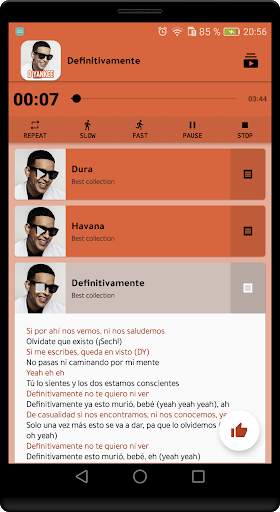 Daddy Yankee 2020 Offline (Song Lyrics) screenshot 1