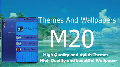 M20 Theme Launcher and Wallpaper screenshot 1