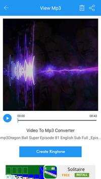 Video to Mp3 Converter screenshot 1