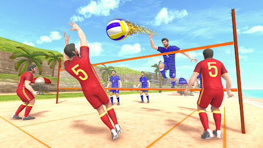 Game Sim Offline Bola Voli 3D screenshot 9