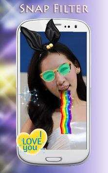 filters for snapchat with face 2 تصوير الشاشة