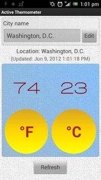 Active Thermometer screenshot 1