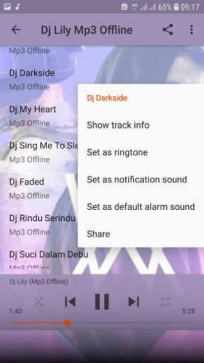 Dj Lily Alan Walker - Mp3 Offline screenshot 5