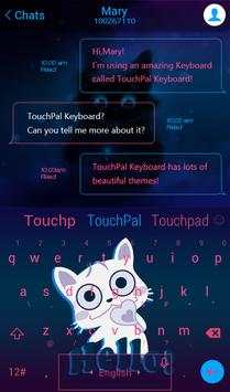 TouchPal Yogurt Blue Theme screenshot 5
