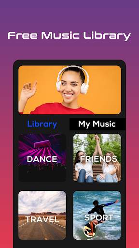 Vivo Video Editor - Video Maker with Music & Photo screenshot 2