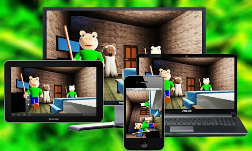 Scary buldi vs Granny piggy: Horror story screenshot 1