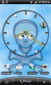 Crazy Skull Clock screenshot 1